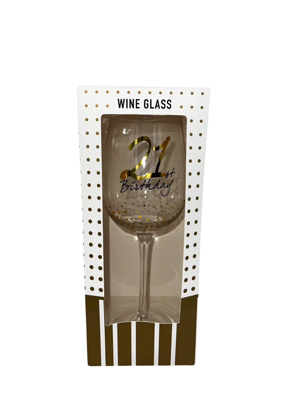 21st Birthday Glasses