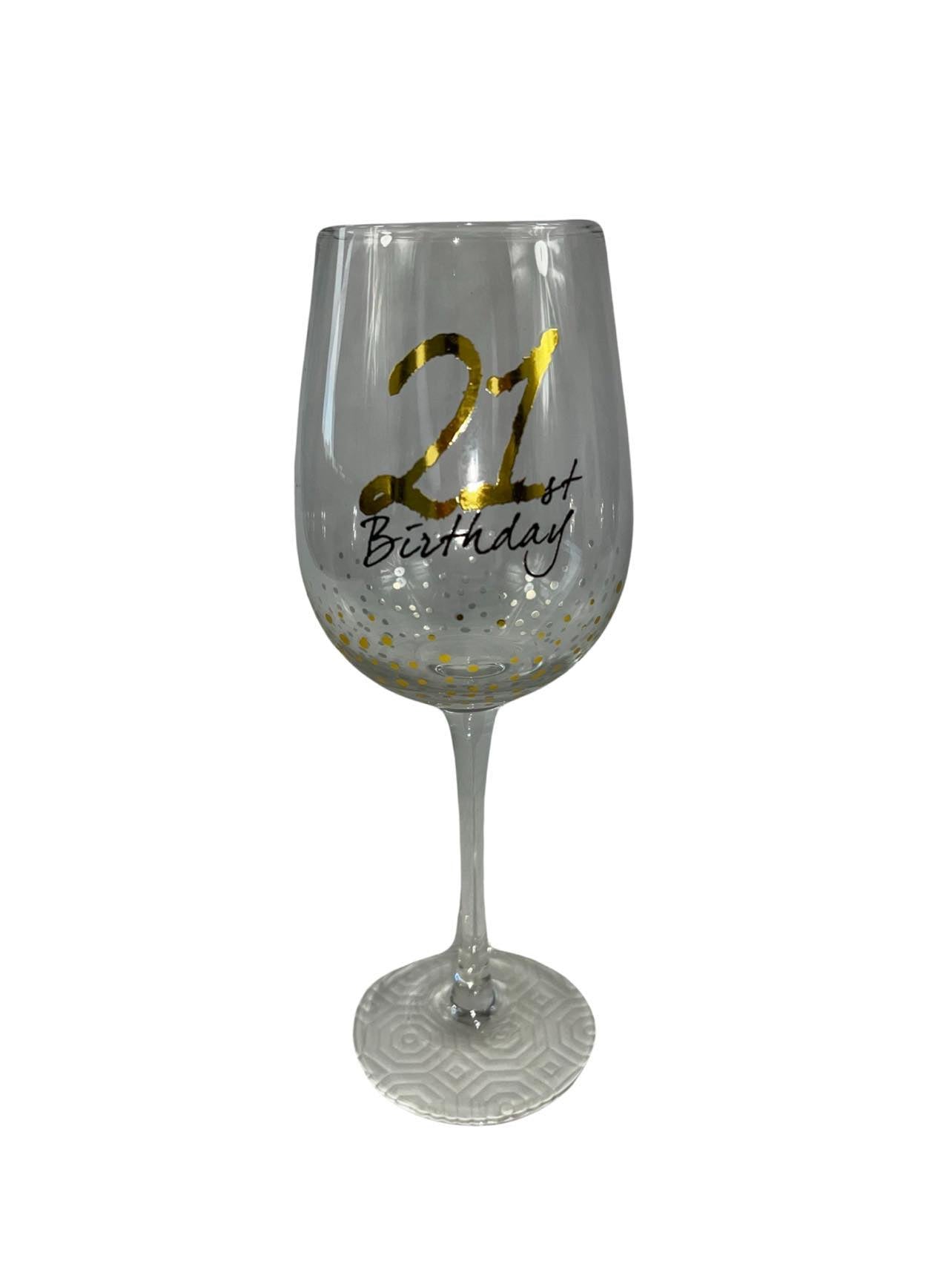 21st Birthday Glasses