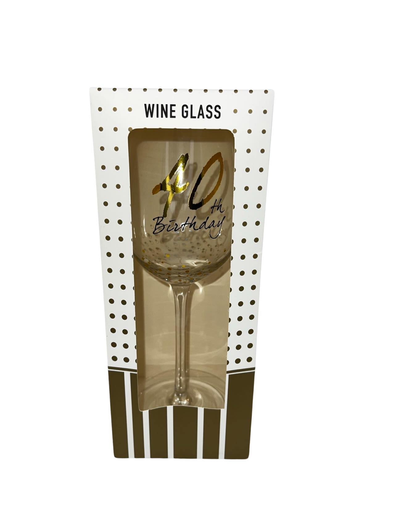 40th Birthday Glasses