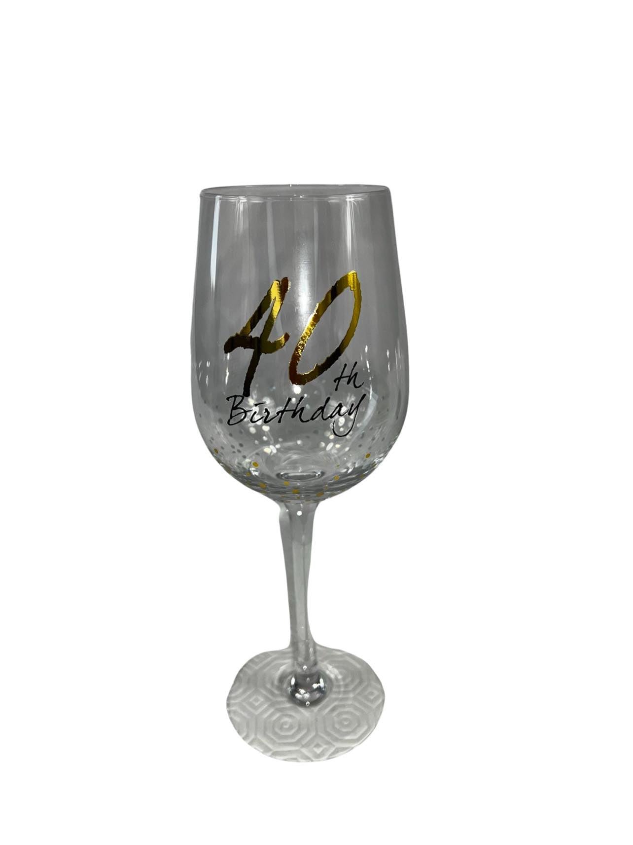 40th Birthday Glasses