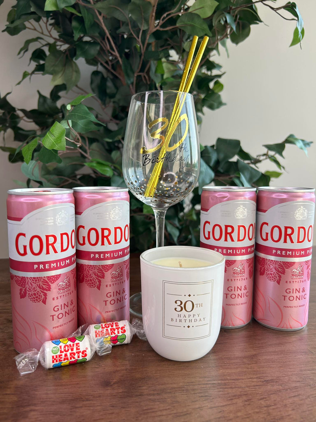 Gordon Pink Gin 30th Birthday Set